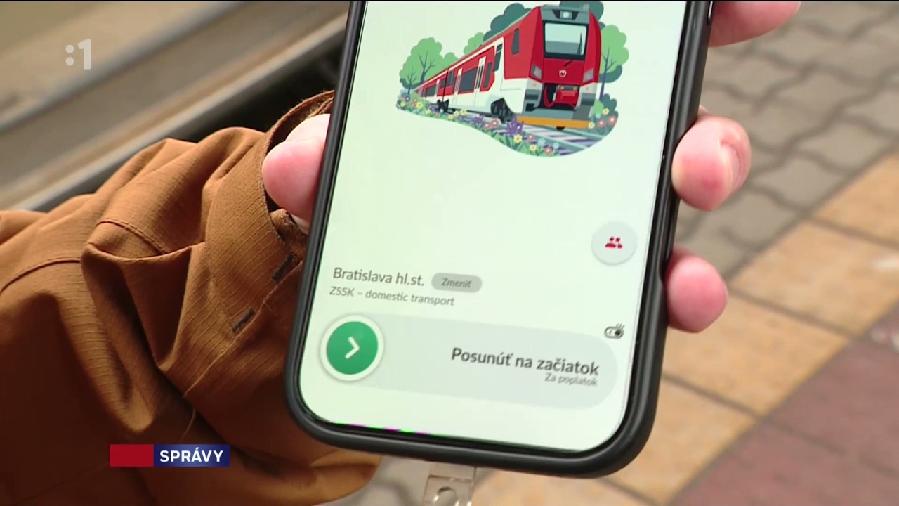 FAIRTIQ N&aacute;kup l&iacute;stka potiahnut&iacute;m prsta 6.2.2026 #zssk #vlaky #fairtiq