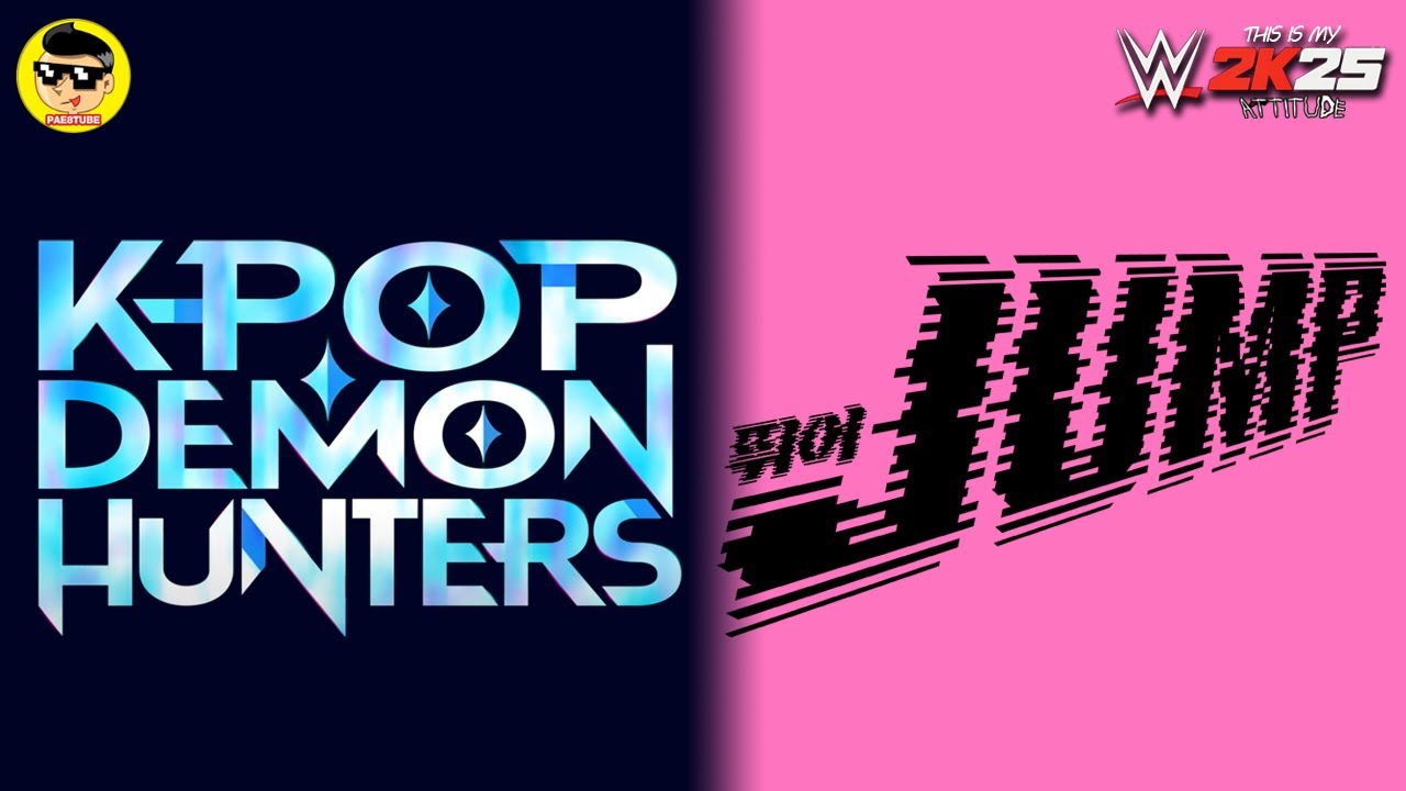 Kpop Demon Hunters vs Blackpink ( Jump ) - three on three match - WWE 2K POP 25 #pae8tube