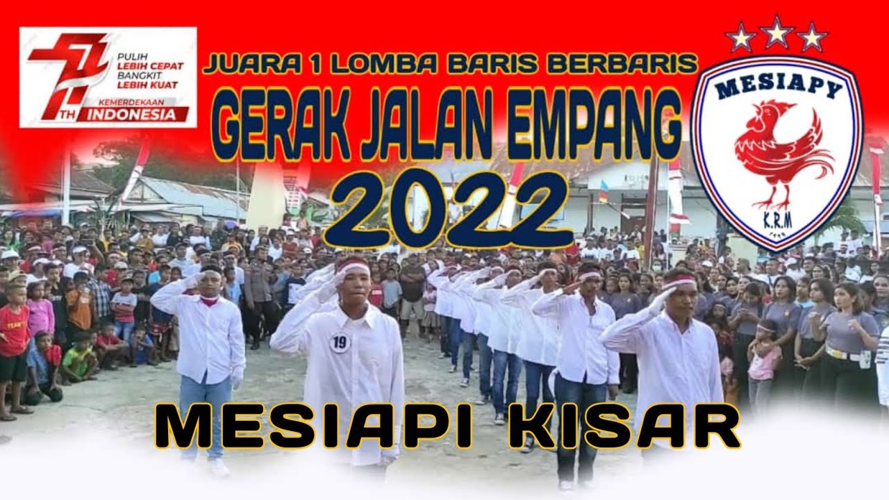 BEST OF THE BEST - MESIAPY Empang BARIS BERBARIS YG PALING DI TUNGGU Di HUT RI 77