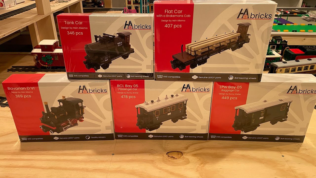 LEGO Trains - HA Bricks LEGO Train Set Delivery