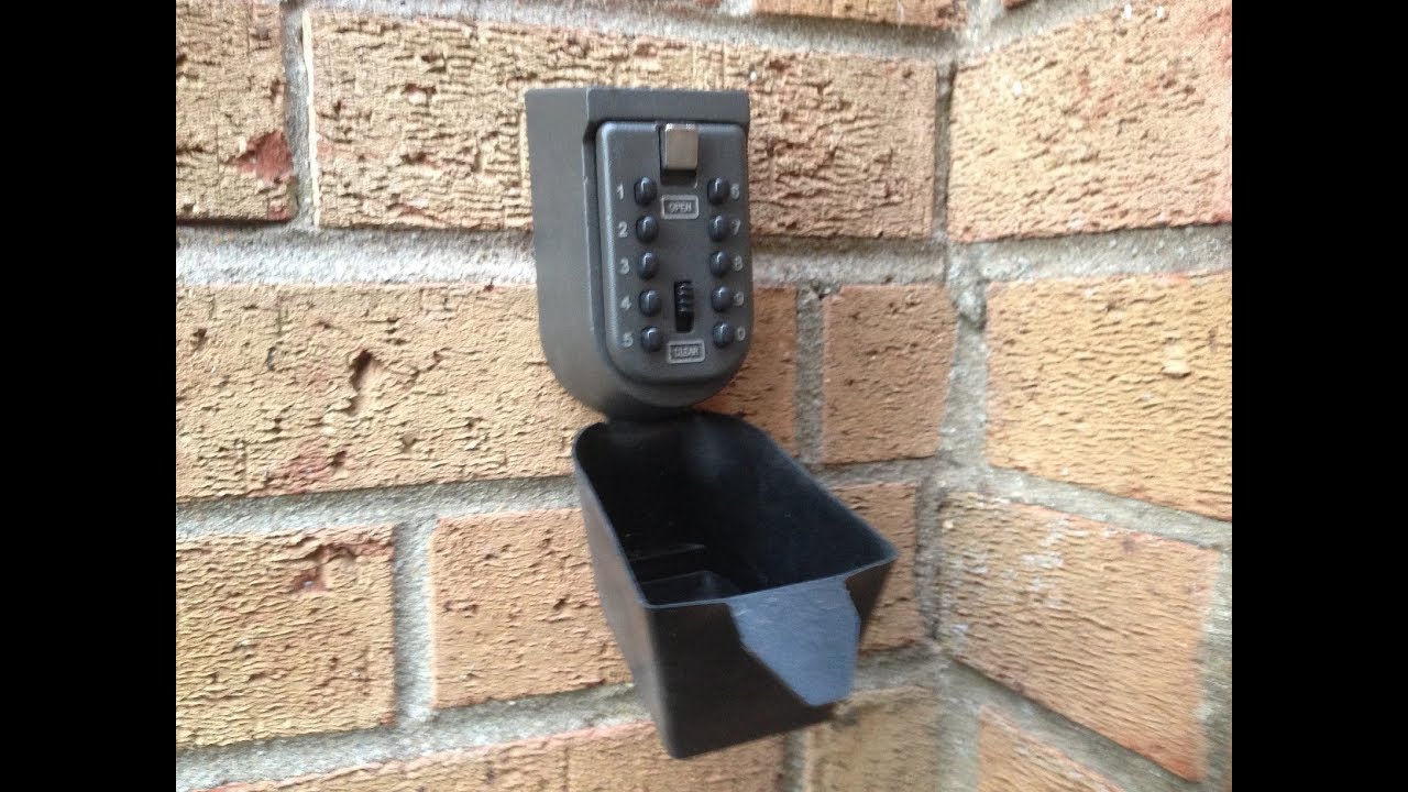 Key Safe Box: How to use and how to install (house, external, keys)