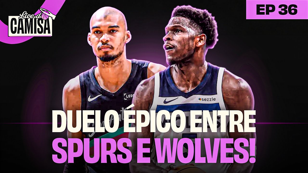 ANT E WEMBY FAZEM CONFRONTO ABSURDO! BLAZERS E CLIPPERS VOANDO EM 2026! TUDO DE NBA NA #LIVEDOCAMISA