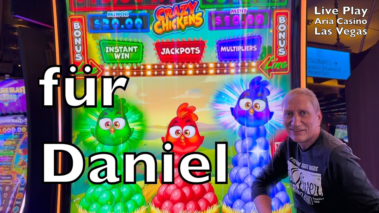 I Sweated Blood & Tears 🥵 Live Play Crazy Chickens Slot Machine Aria Casino Las Vegas #slotmachine