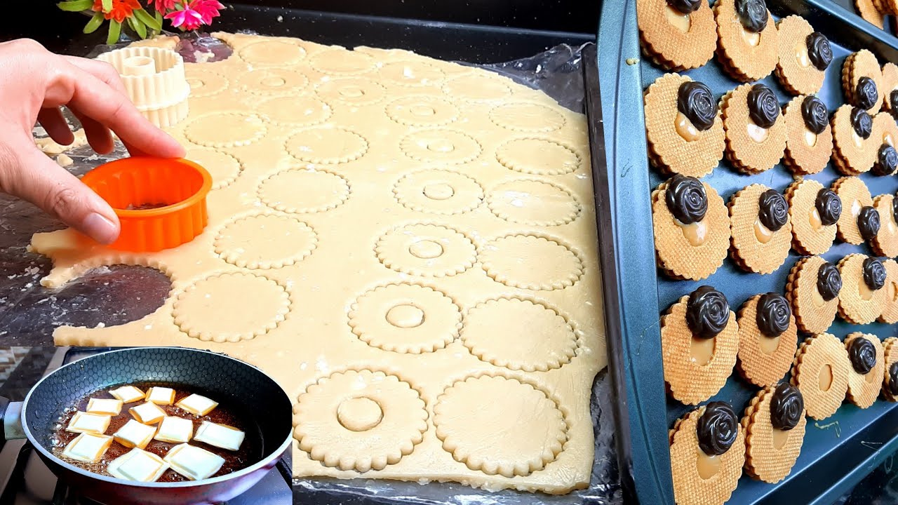 حلويات عيد 2022❗صابلي بالكراميل معلك وهشيش بعجين صابلي خطيرة بلا خميرة👌بصلصة لذيذة بزاف اقتصادي جداا