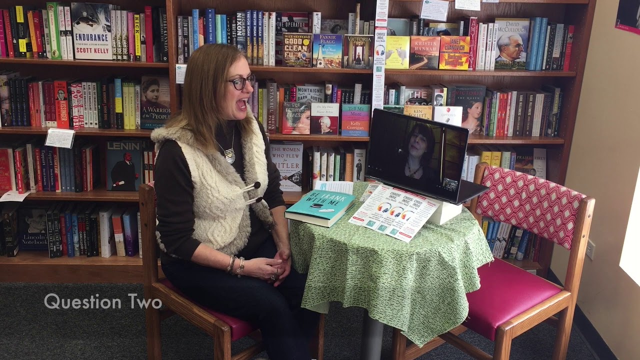 Tavia Gilbert on Anderson's Bookshop Presents Three Questions