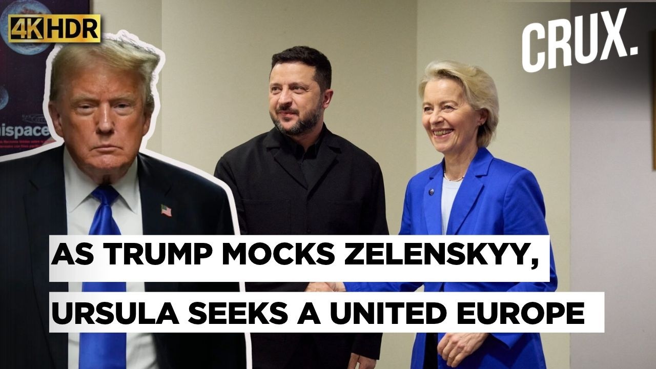 Фон дер Ляйен призывает к европейскому единству на фоне насмешек Трампа над Зеленским и разноглас...