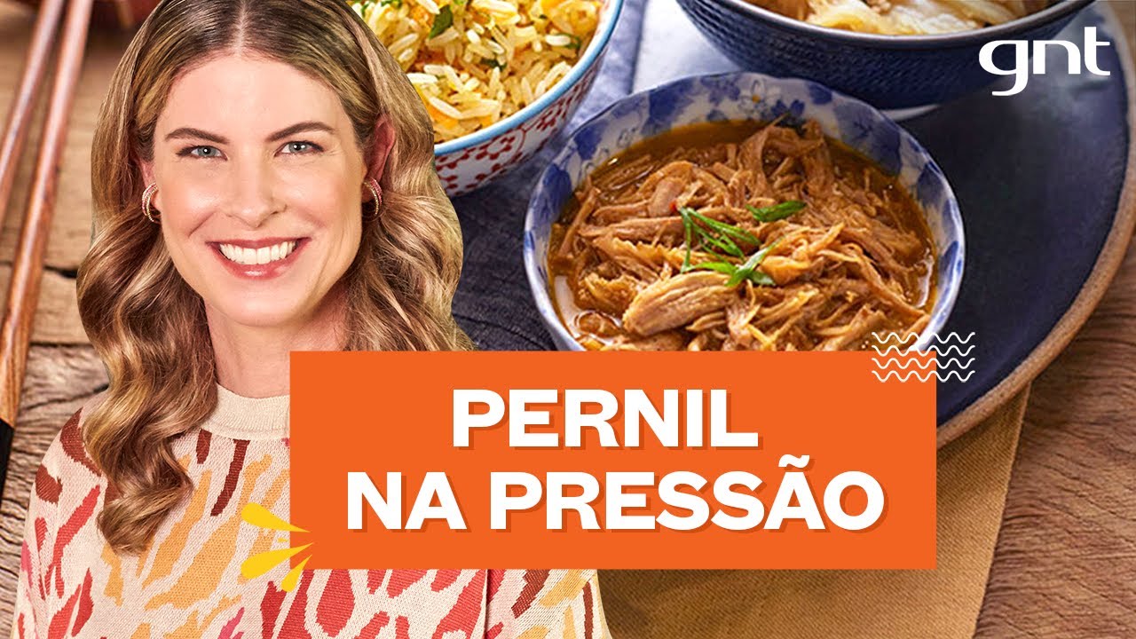 Pernil suíno na panela de pressão com tempero oriental | Rita Lobo | Cozinha Prática
