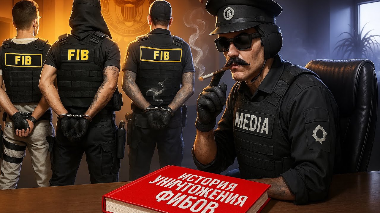 МЕДИА ЗАШЕЛ ПОД ПИВОМ И СЛУЧАЙНО ПОСАДИЛ 5 ФИБОВ В GTA 5 RP | MAJESTIC