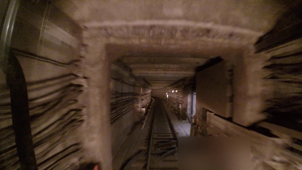 Заезд в депо Замоскворецкое. Новый нэф