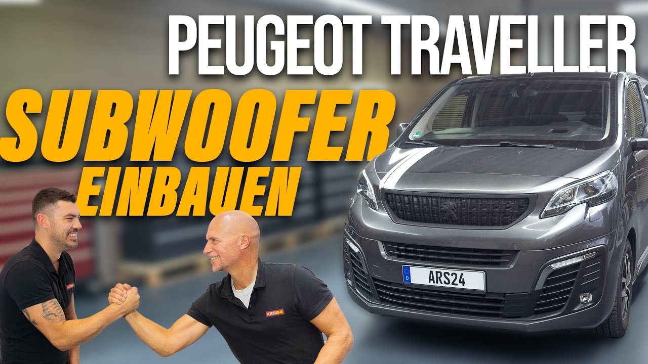 Peugeot Traveller Subwoofer in 45 Minuten nachrüsten | leasinggeeignet