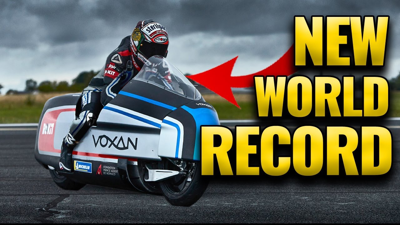 The fastest Electric motorcycle reaches 456 km/h