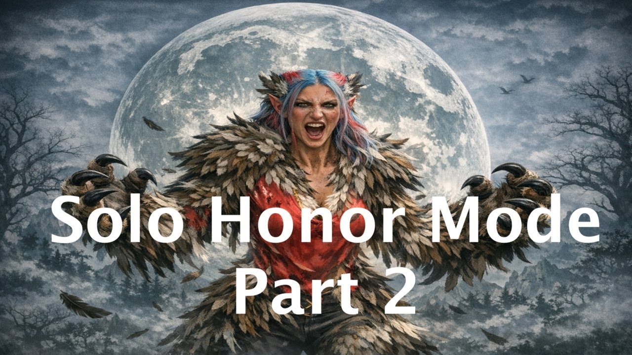 War Domain/Moon Druid Multiclass - Baldur's Gate 3 - Solo Honor Mode Playthrough - Part 2 [1]
