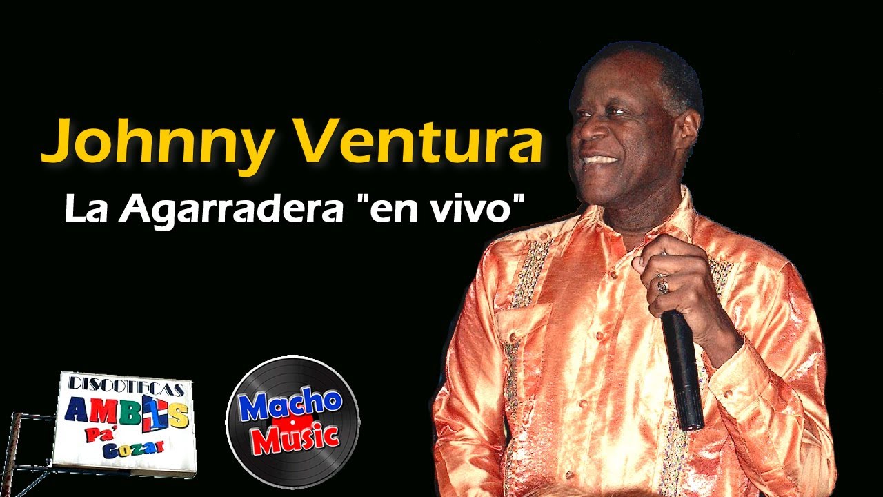 Johnny Ventura La Agarradera medley final en vivo