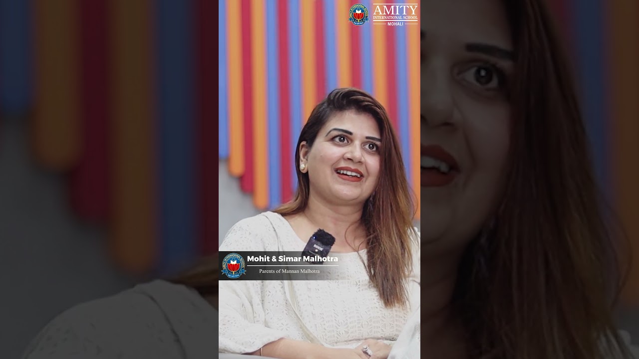 Parent Testimonial Ais mohali #parents #amityschools #amitymohali