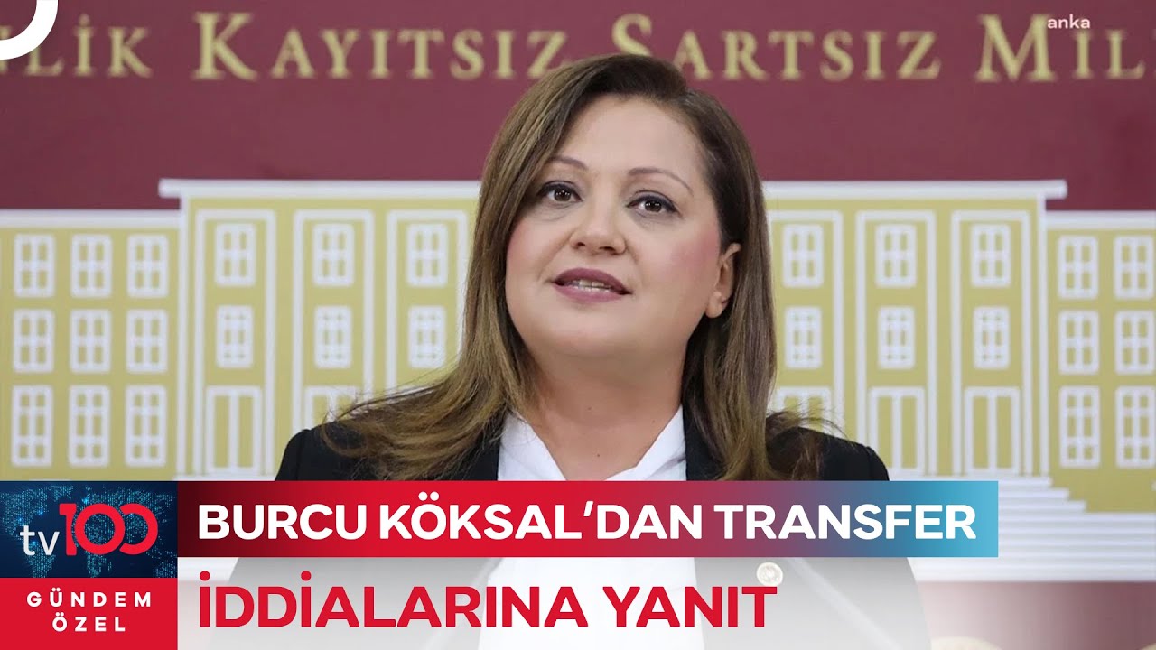 Afyonkarahisar Belediye Başkanı Burcu Köksal Transfer İddialarına Yanıt Verdi | Gündem Özel