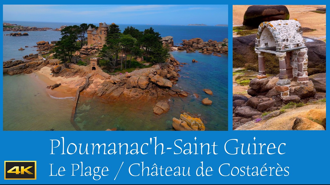 Ploumanac'h - Saint Guirec, Château de Costaérès, Port Ploumanac'h, Zöllnerpfad Part 4