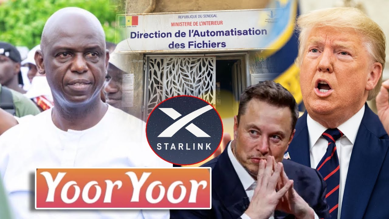 🛑 Yoor Yoor - Cyberattaque présumée contre la DAF, Mansour Faye… Starlink au Sénégal
