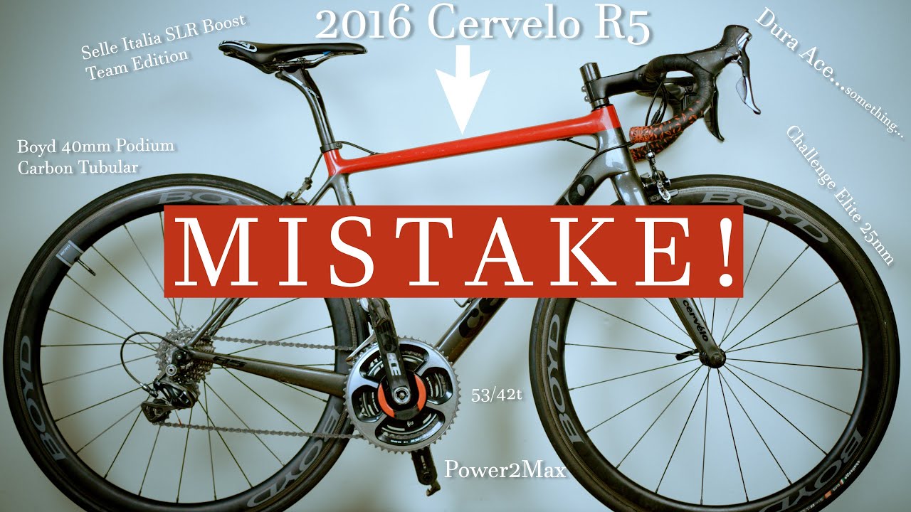 My Cervelo R5 is POINTLESS!