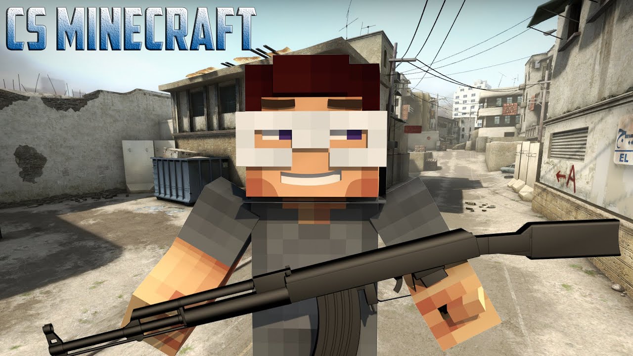 КОНТРА В МАЙНКРАФТЕ | CS IN MINECRAFT