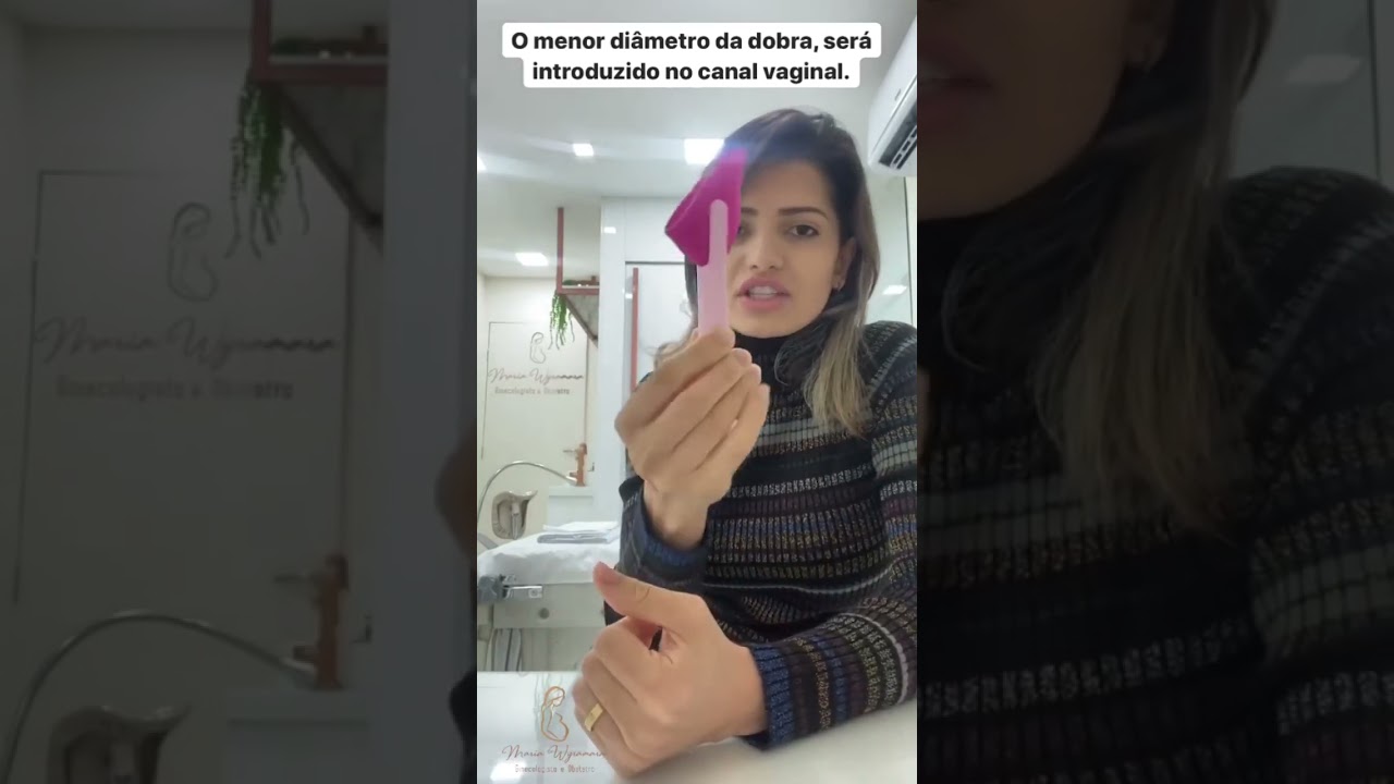 Inser&ccedil;&atilde;o do Coletor Menstrual com APLICADOR