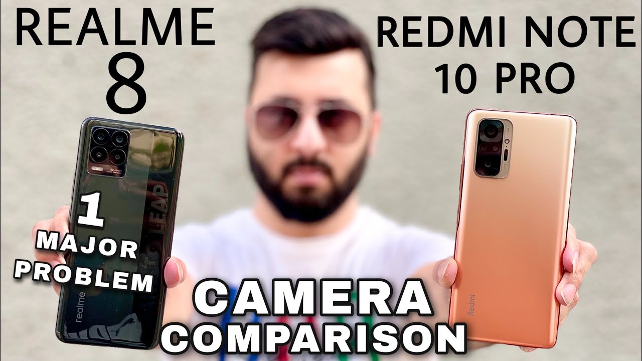 Realme 8 vs Redmi Note 10 Pro Comparison|Realme 8 Camera Review|Redmi Note 10 Pro Camera Review