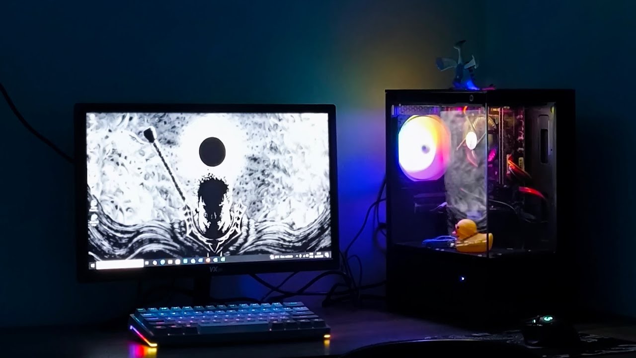 UBOXING - O PRIMEIRO PC GAMER DA MINHA VIDA 🙏( DA SHOPEE KKK )