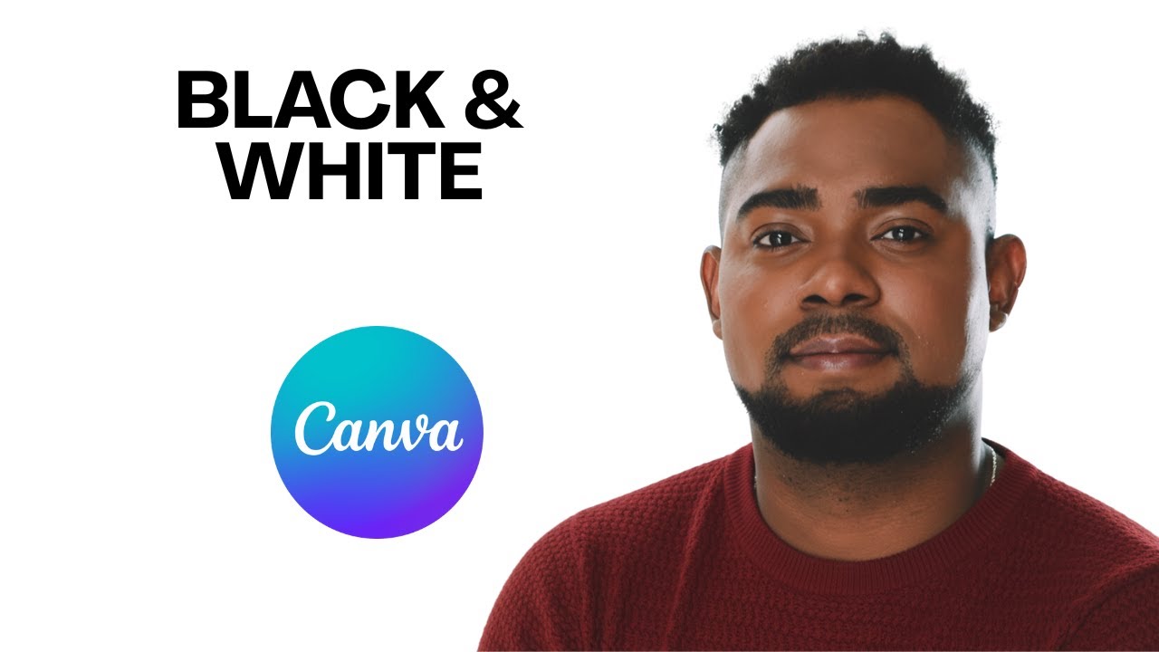 Canva Black and White Effect Tutorial | Canva Tutorial for Beginners