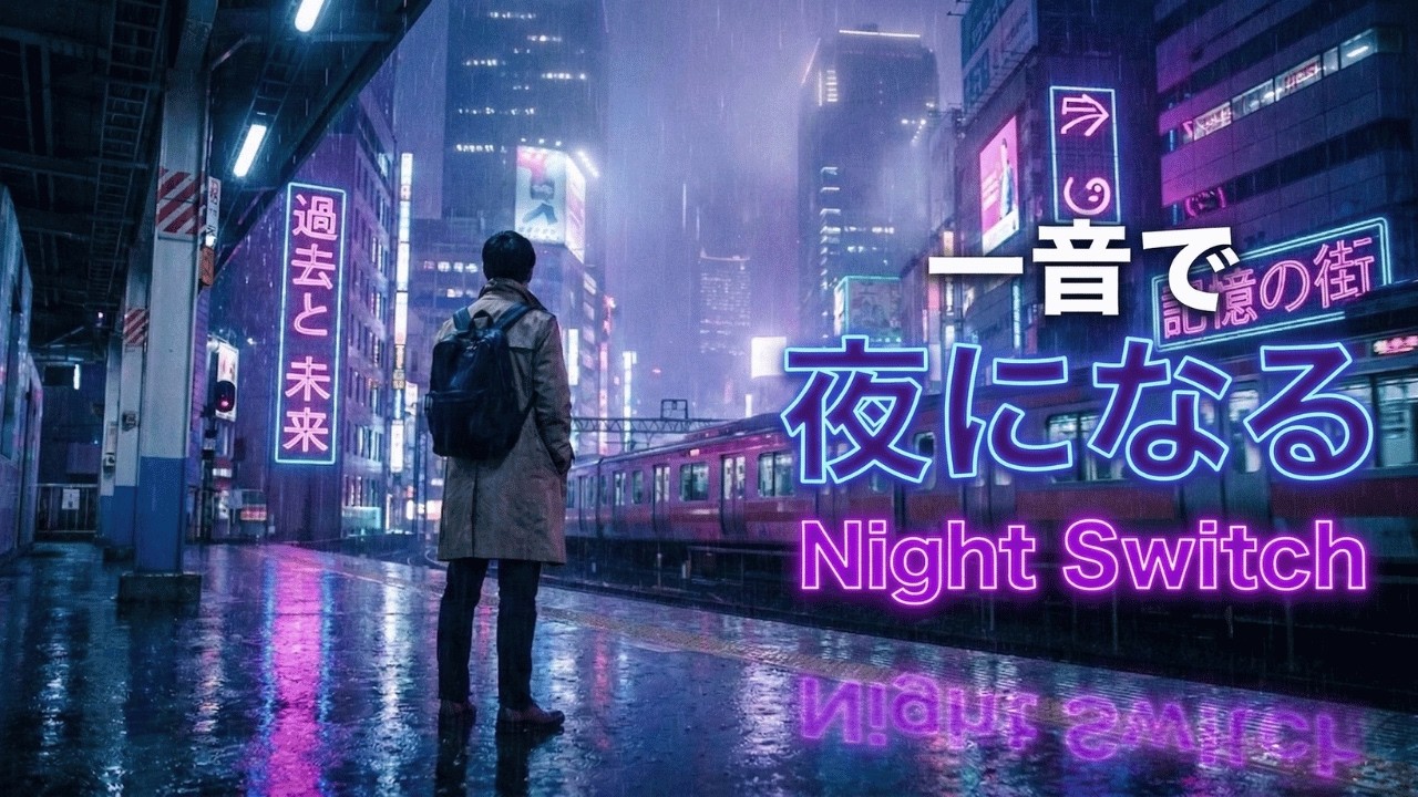 一音で夜になる｜city pop世代のためのナイトソング