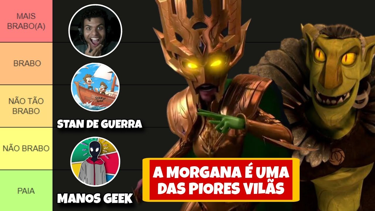 QUEM É O MELHOR VILÃO DO UNIVERSO DE CAÇADORES DE TROLLS? | CONTOS DA ARCADIA | TIER LIST