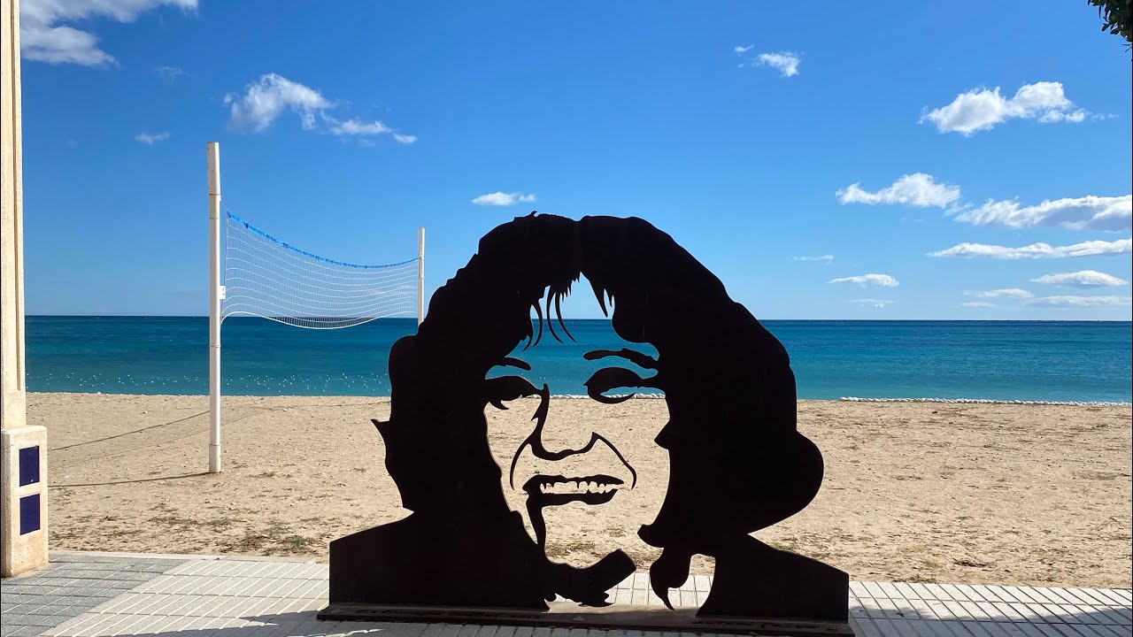 Van Altea naar de camping La Media Legua bij Benidorm