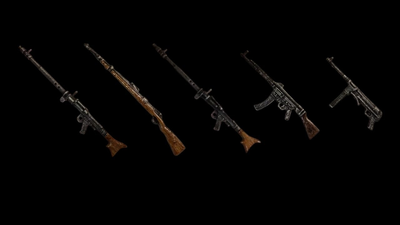 How to paint weapons step by step for 1:35 scale ( Tutorial ).