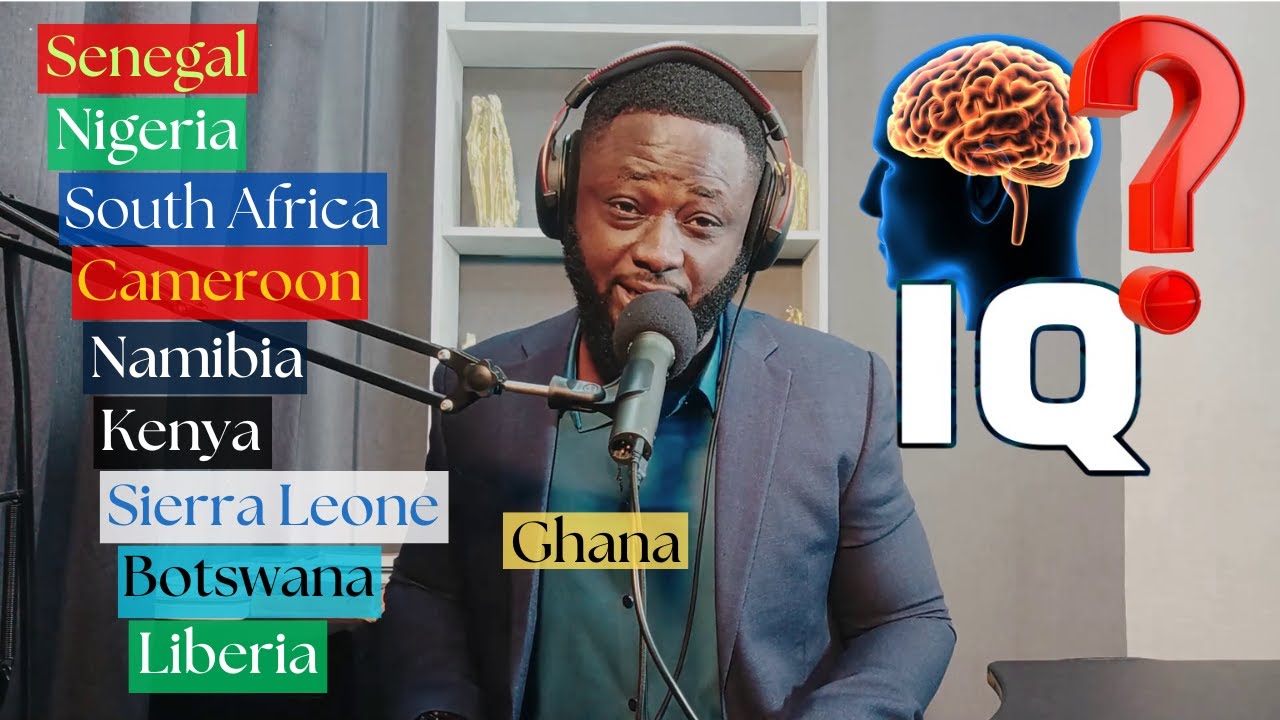 Шокирующий уровень IQ в африканских странах... Неудивительно!!!
