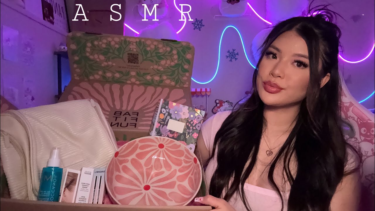 ASMR | FabFitFun Spring Unboxing 🌸