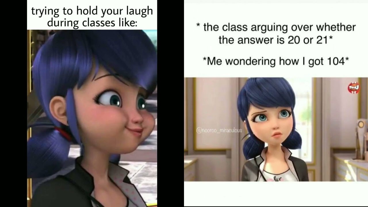 Adrienette Mlb Memes ||Miraculous Ladybug Memes || Adrien friendzoning Marinette 🤓