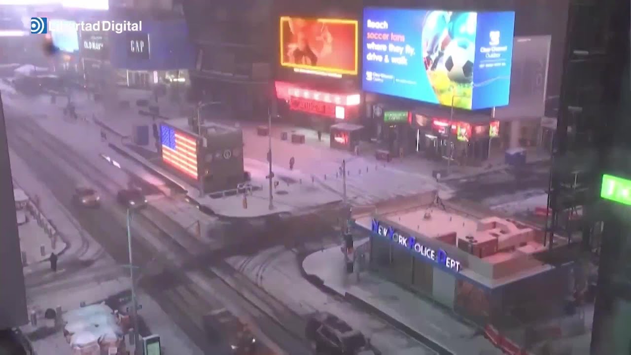 NUEVA YORK | La ciudad amanece completamente cubierta por una gran nevada