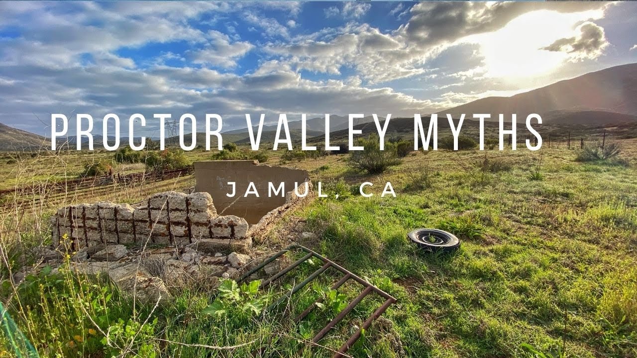 Proctor Valley Road - monsters, myths, and legends in San Diego!