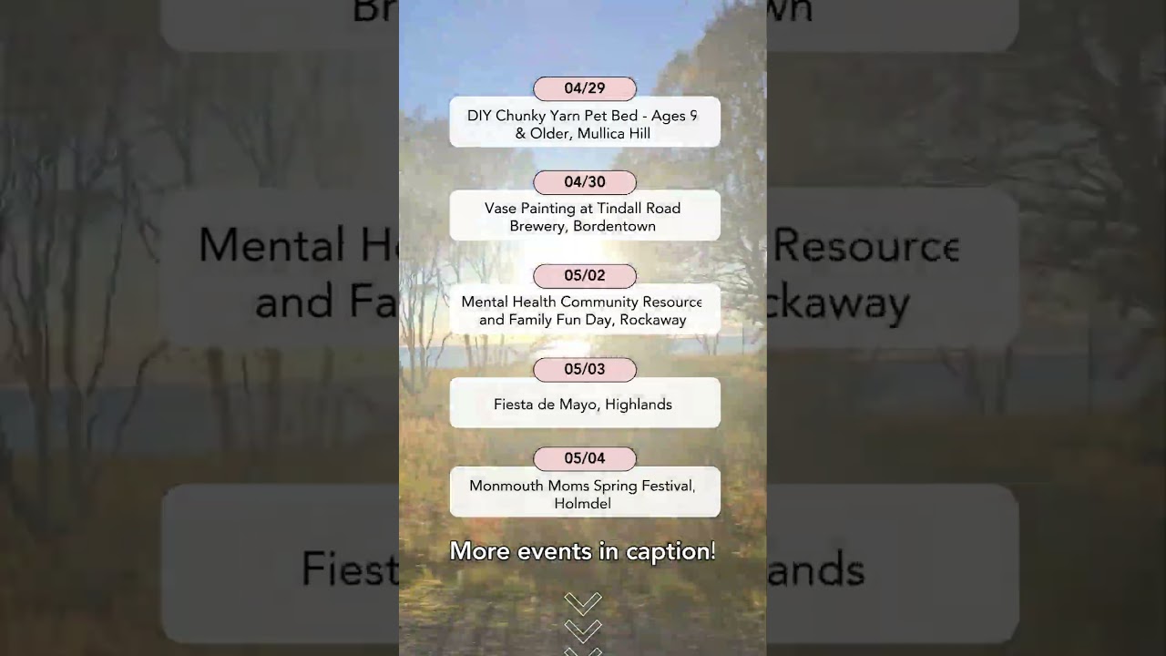 5 Must-visit events this week in New Jersey! 🎉 | Dagmara Kubisiak
