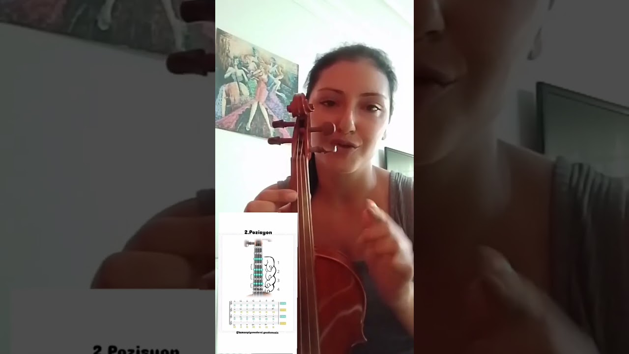 Part 12/KEMANDA 1.2. ve 3. POZİSYONU ÖĞRETİYORUM🎻 @kemanpiyanodersi.gozdemusic 