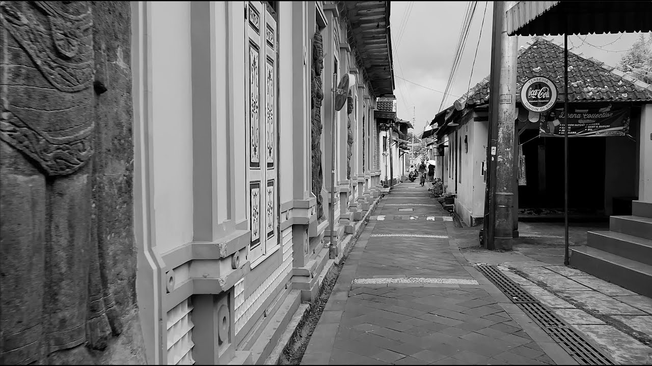 Walking Tour - around Kotagede Yogyakarta, Indonesia - 4K