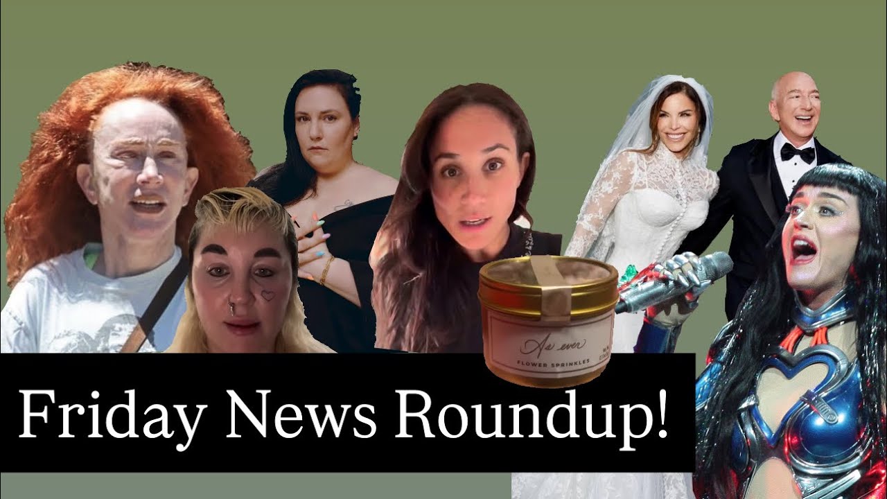Kathy Griffin comes out as a zombie, Meghan disappoints again & is Lauren Sanchez’s dress real??