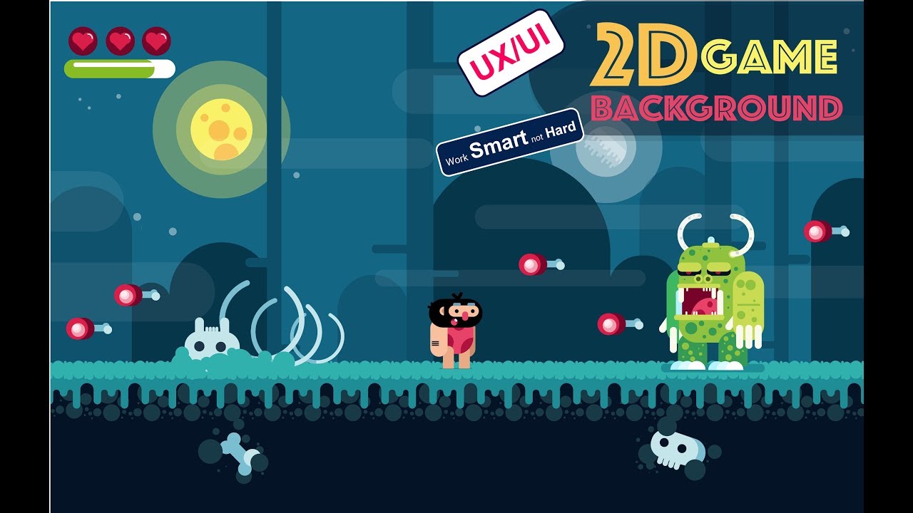 UX UI designer | Bittu Choudhary | Design Topia | Game Design | Illustrator CC | 2D Game Design