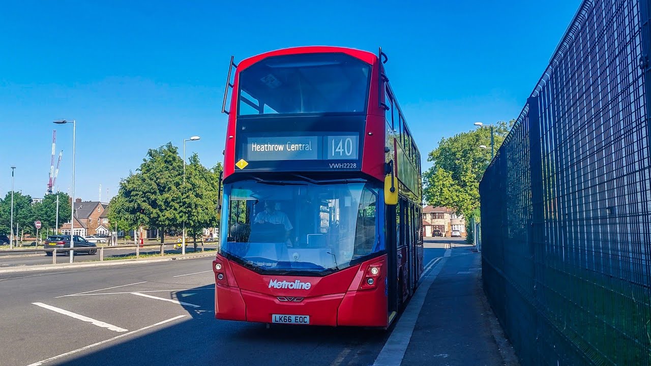 FRV | London Bus Route 140 Hayes & Harlington Station - Harrow Weald Bus Garage