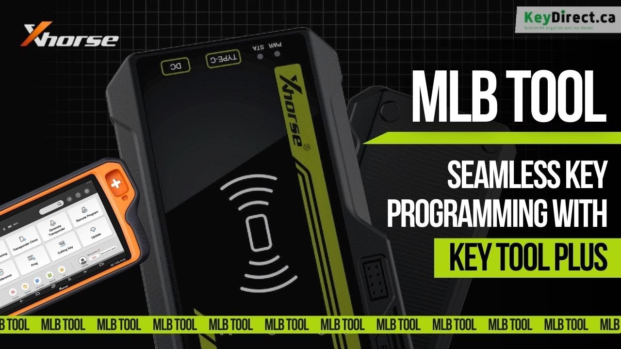 How to Use Xhorse MLB Tool with Key Tool Plus | Complete Step-by-Step Guide