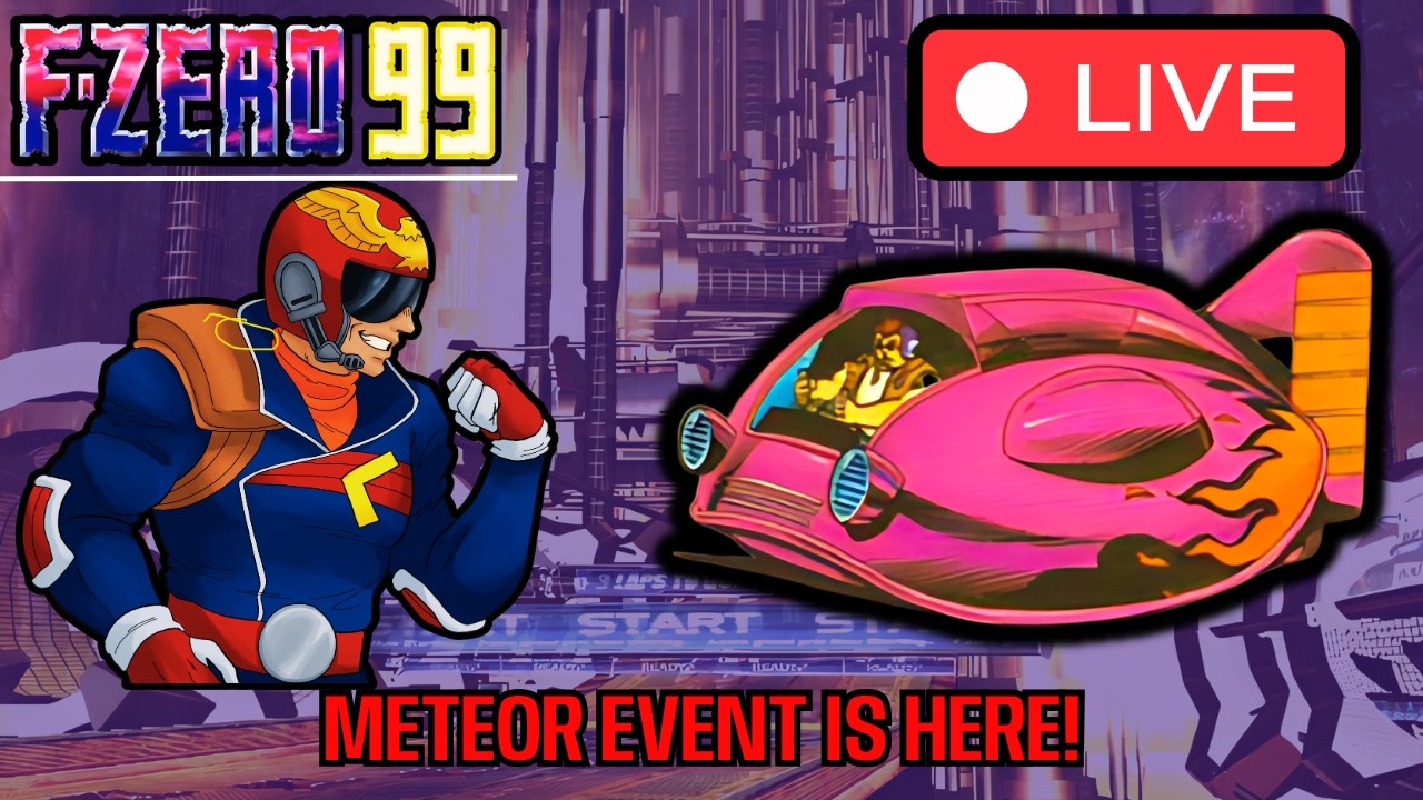 F-ZERO 99 LIVE: Meteor events are here! NEW event in progress!