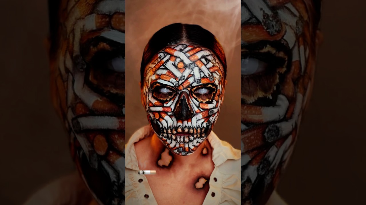 E is for EMOJI MAKEUP CHALLENGE 🐡🚬&hearts;️🌧️🪐