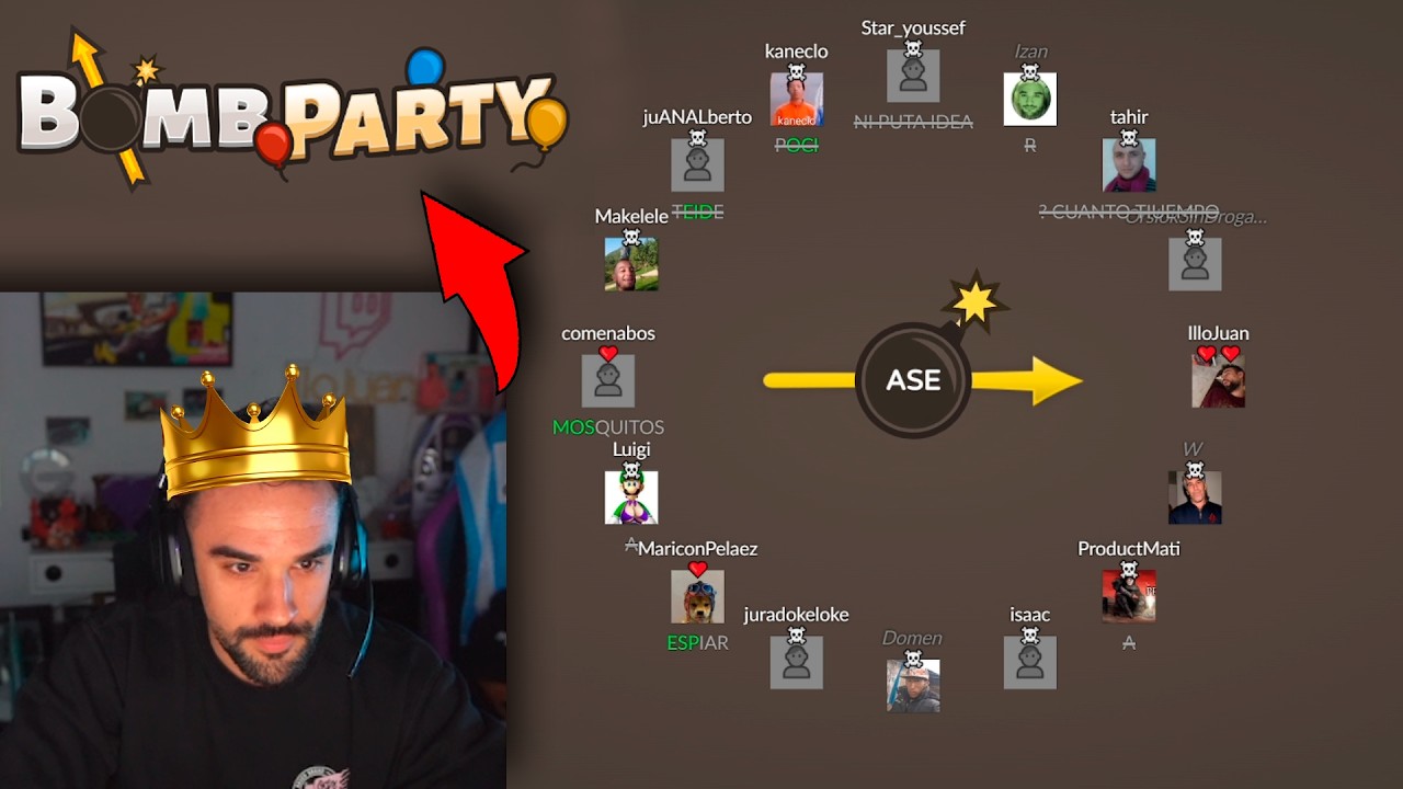 IlloJuan Juega BOMBPARTY Con Subs 😂