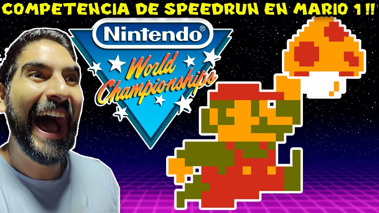 COMPETENCIA DE SPEEDRUN EN MARIO 1 !! - Nintendo World Championships (Switch) con Pepe el Mago (#1)
