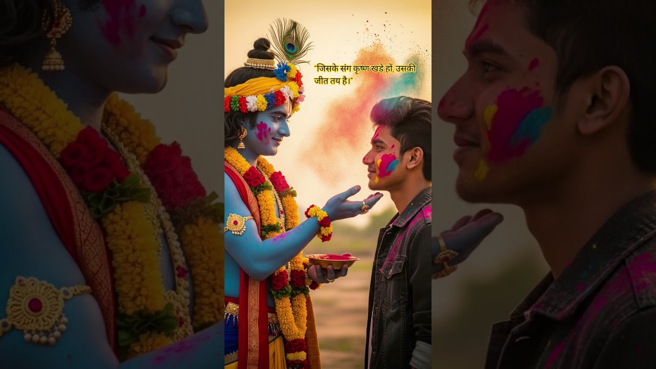 जीत तय है पार्थ #bhakti #motivation #कृष्ण #love