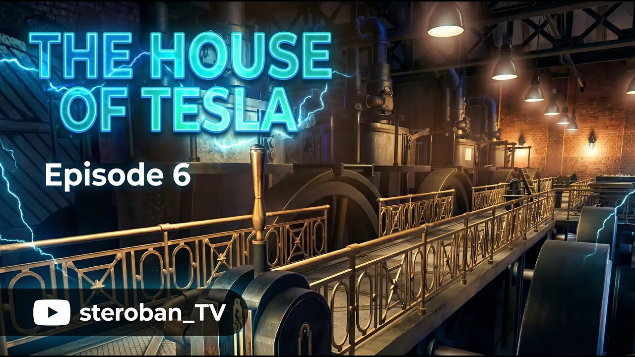 The House of Tesla Episode 6 #steroban_tv #thehouseoftesla #mystere #cassetete #aventure #logique