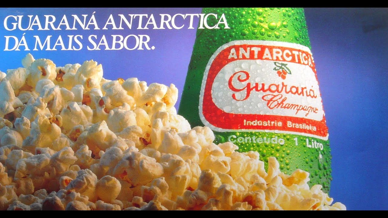 Comercial 1991 - Pipoca com Guaraná! Guaraná Antarctica